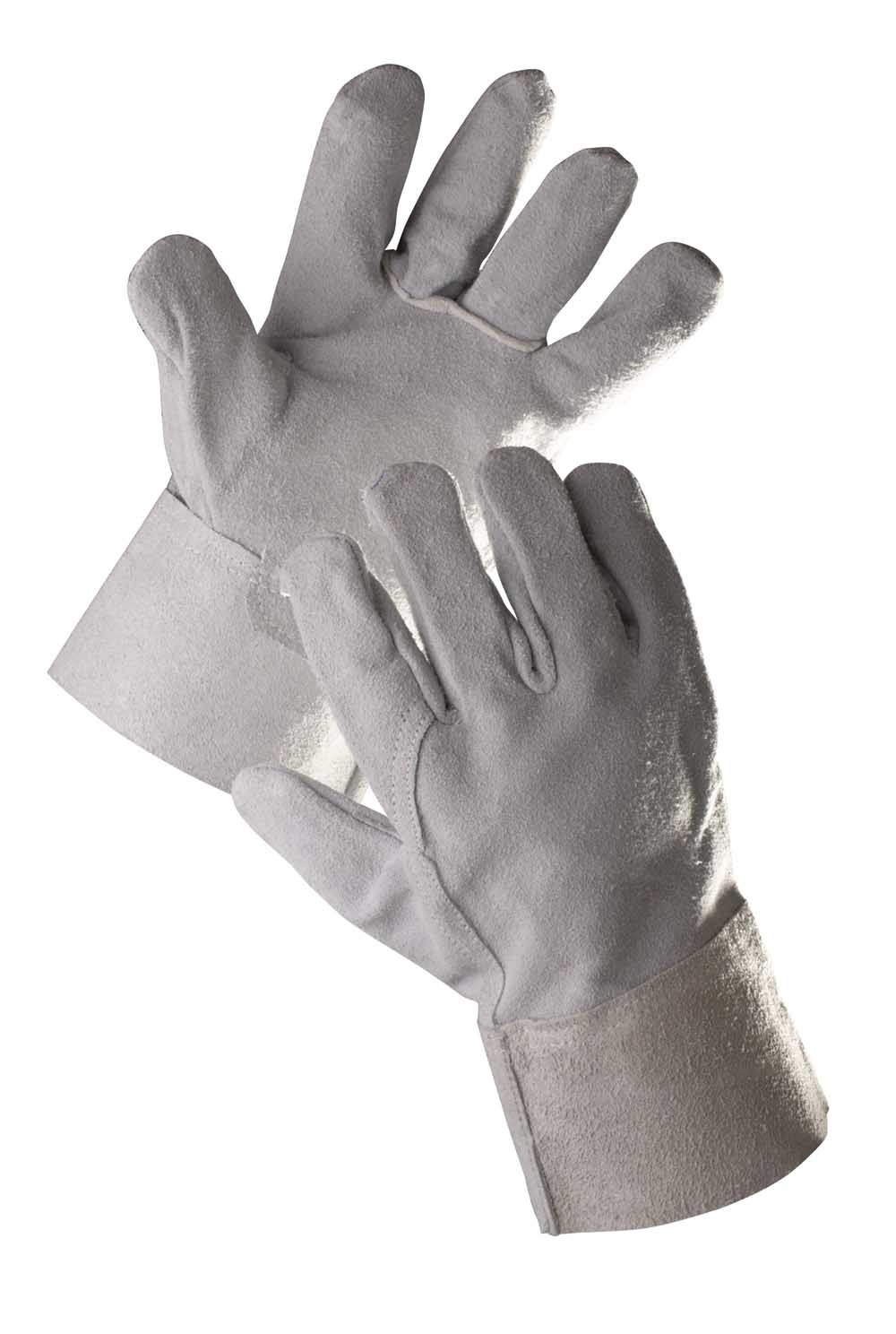 pracovné celokožené rukavice salmo
